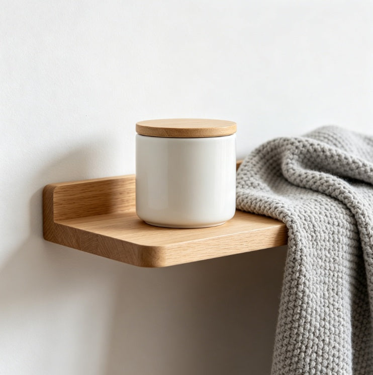 Minimalist Ceramic Storage Canister